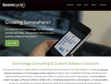 Tablet Screenshot of boomcycle.com